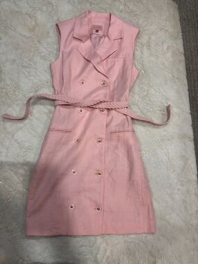 chinese dress ladies Pink Strapless Lace Embellished Trumpet Gown With 3D Flower